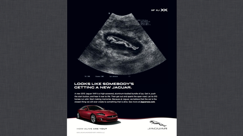 Illustration for article titled Jaguar Ads Are A Gallery For Fine Cars